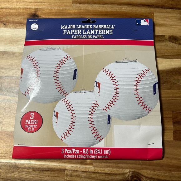 MLB Baseball Birthday Party Decor Bundle - Picture 3 of 8